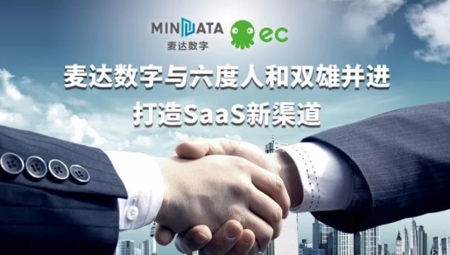 麦达数字与六度人和(EC)双雄并进，打造SaaS新渠道